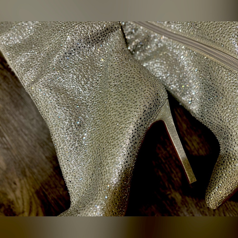 INC Rhinestone Boots - Picture 4 of 8